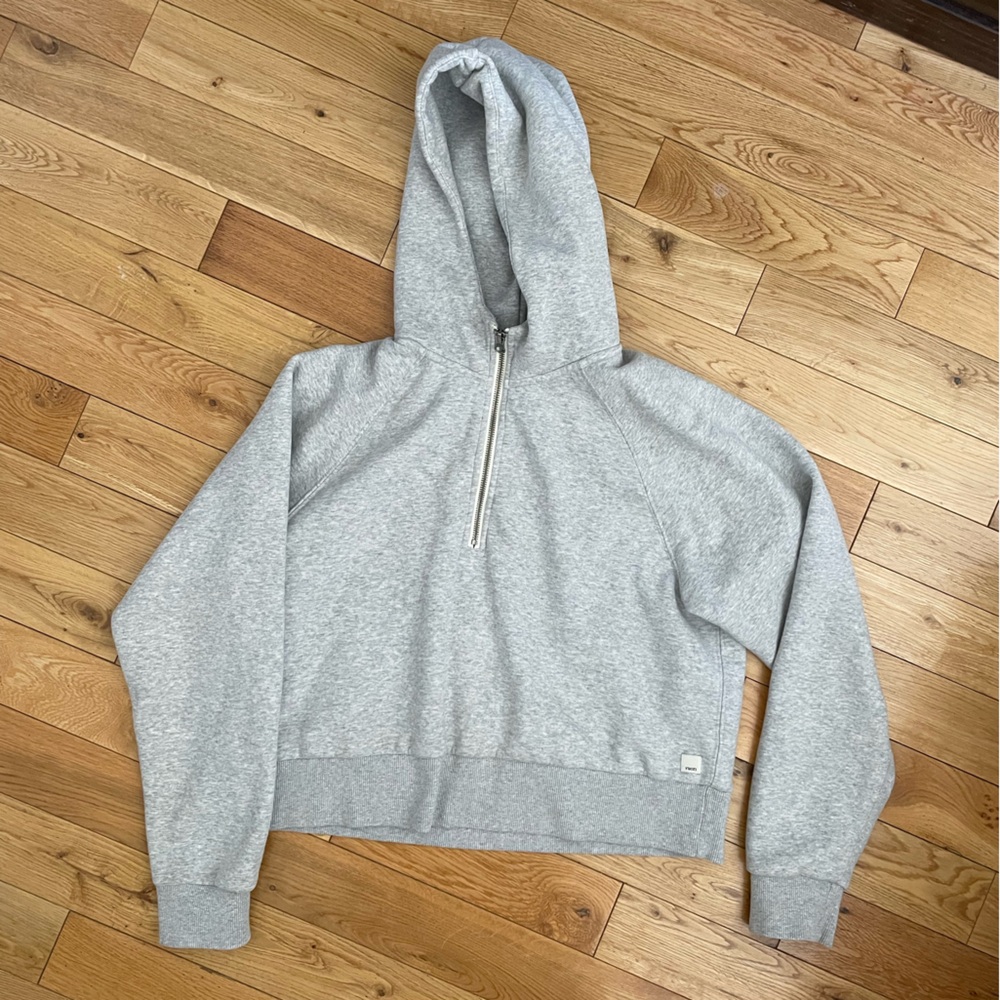 Vuori Restore Organic Cotton Blend Half-zip Hoodie